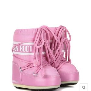 Moon Boot Kids Fuchsia Winter Boots